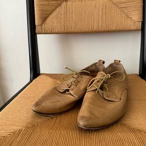 Frye Lace Up Leather Oxfords